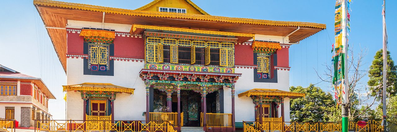 The Pemayangtse Monastery is a Buddhist monastery in Pemayangtse, near Pelling in the state of Sikkim, India