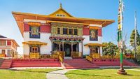 The Pemayangtse Monastery is a Buddhist monastery in Pemayangtse, near Pelling in the state of Sikkim, India