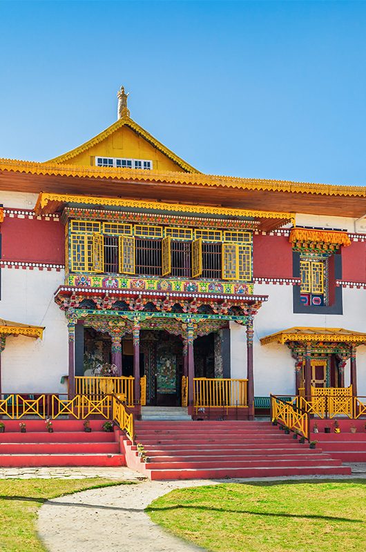 The Pemayangtse Monastery is a Buddhist monastery in Pemayangtse, near Pelling in the state of Sikkim, India