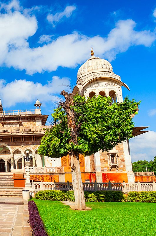 Albert Hall Museum or Government Central Museum is situated in Ram Niwas garden in Jaipur, Rajasthan state of India