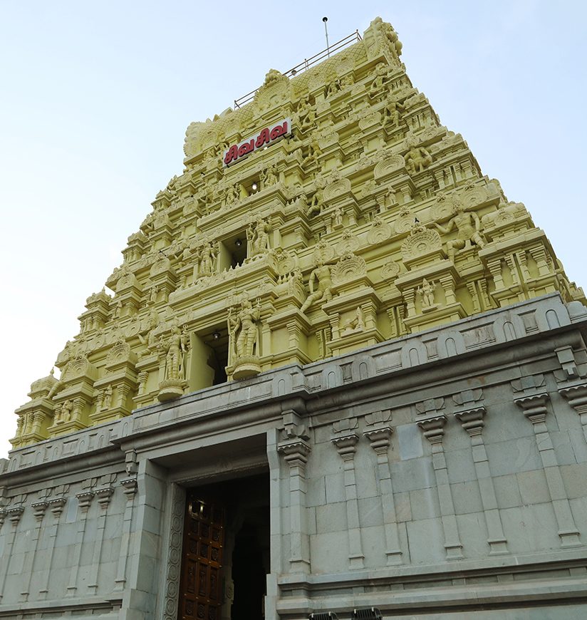 Ramanathaswamy Temple  is a Hindu temple dedicated to the god Shiva located on Rameswaram island in the state of Tamil Nadu, India. 