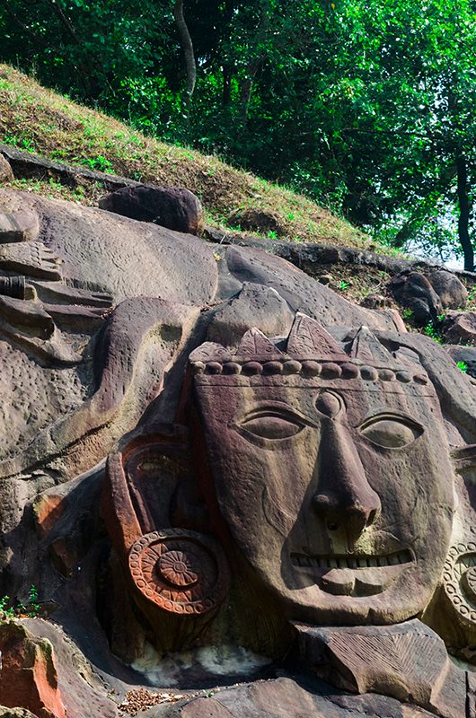 Unakoti: A Hindu archaeological site of Bas Relief structures from the ninth century. A must visit tourist destination in Tripura state of India.