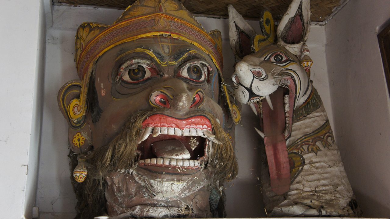 Masks of Samaguri Satra, Majuli, Assam 
