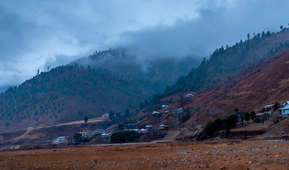 Photo of Misty Weather in Sangti village, Kameng, Arunachal Pradesh, India.