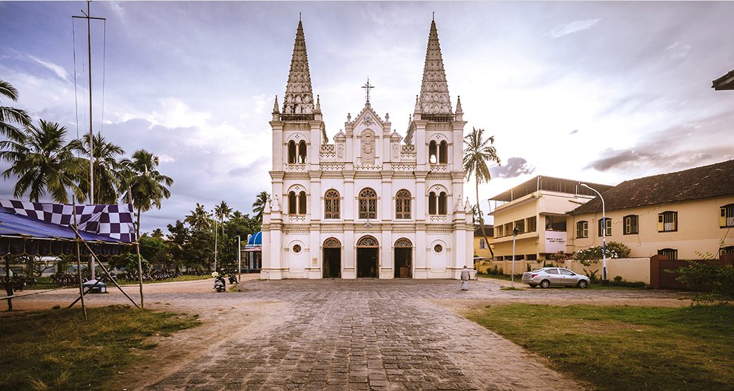 Santa Cruz Basilica. Fort Kochi, Kochi, Kerala, India