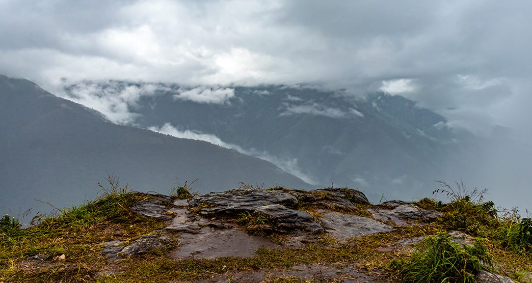 misty mountains with dramatic cloudy sky at morning in rainy day image is taken at latilum peak shillong meghalaya india.; Shutterstock ID 2067759227; purchase_order: -; job: -; client: -; other: -