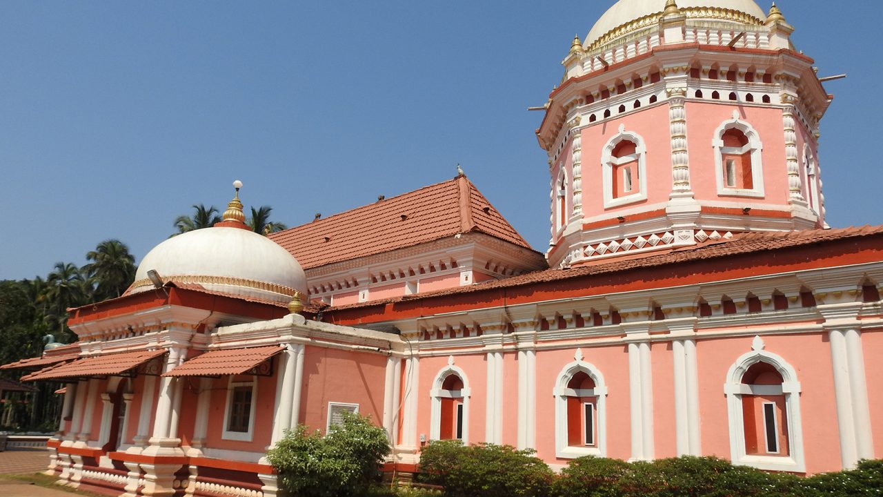 Shree Mahalaxmi temple, Bandivade, Ponda, Goa, India; Shutterstock ID 1328107934; purchase_order: -; job: -; client: -; other: -