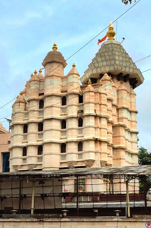 Siddhivinayak Temple dedicated to Lord Ganesh at Prabhadevi Mumbai Maharashtra India Date:23.08.2020