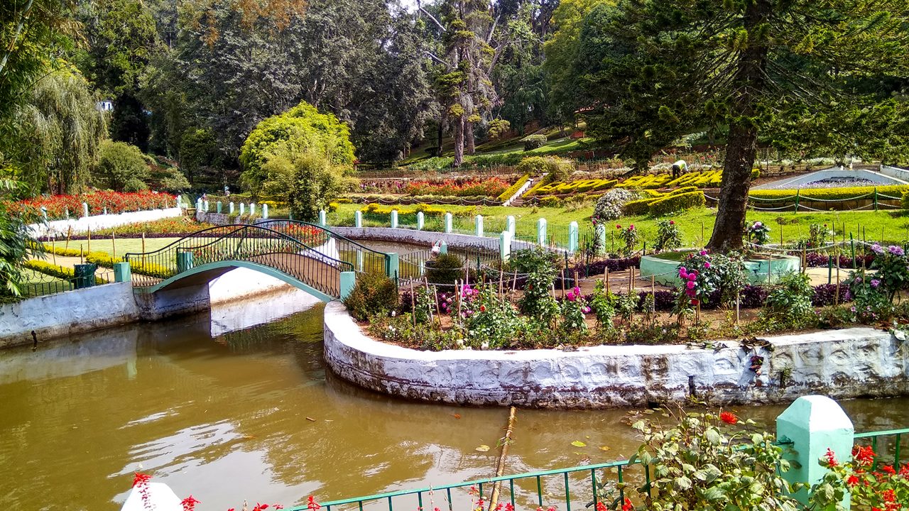 Sims park in ooty