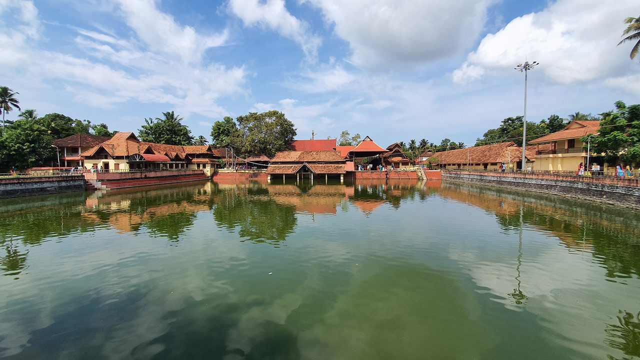 Sree Krishna Temple at Ambalappuzha. An absolutely wonderful, serene atmosphere to visit