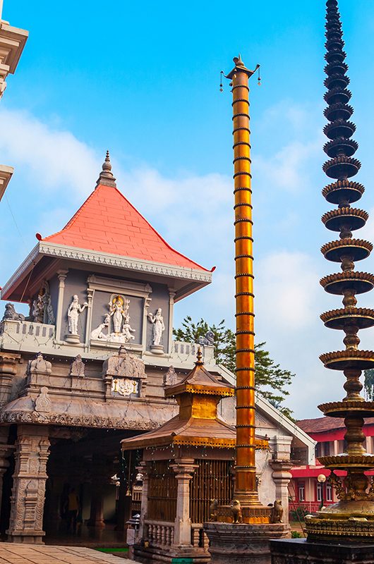 Shree Mahalasa Narayani Mandir is a hindu temple located in Mardol near Ponda in Goa, India