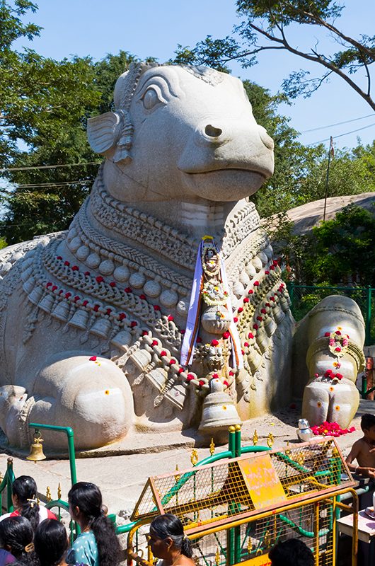 MYSORE, KARNATAKA, INDIA - OCTOBER 22, 2018: Sri Chamundeshwari Devi Temple