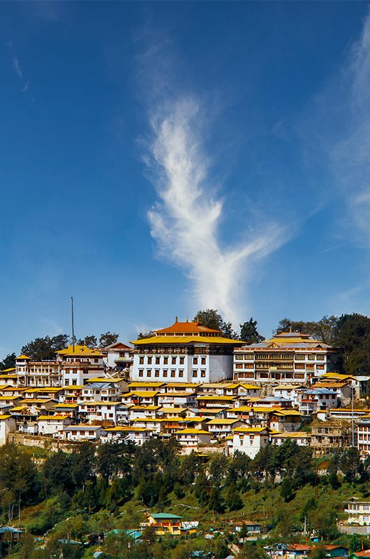 The Monastery of Tawang, the second largest monastery of Asia situated in Arunachal Pradesh, India.