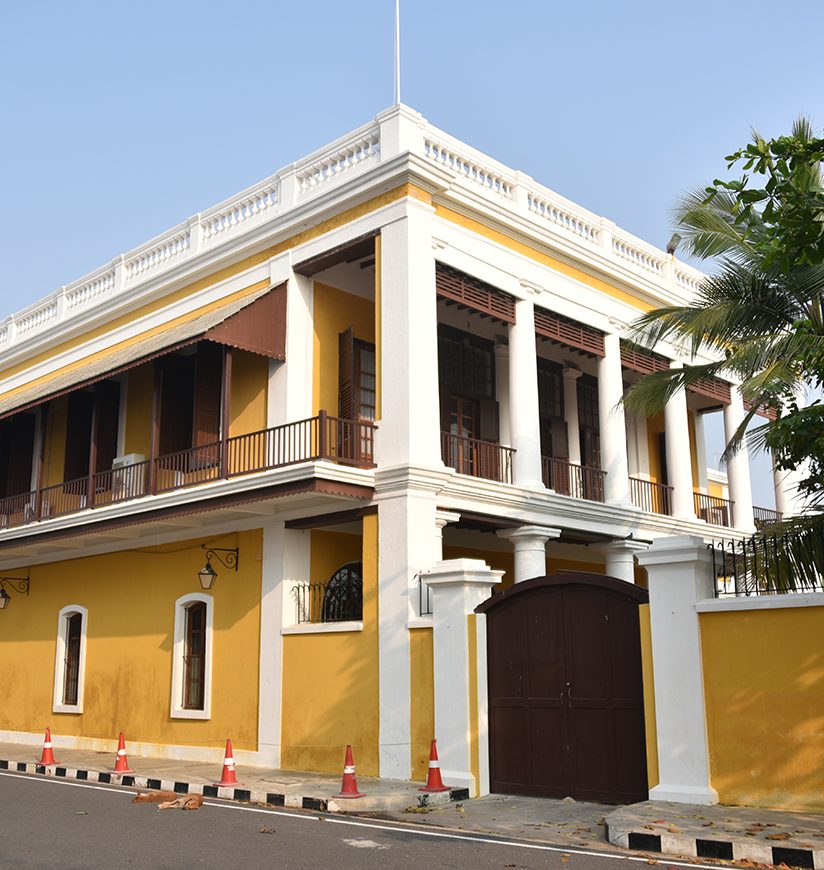 French Quarter of Pondicherry, India; Shutterstock ID 1242648775; purchase_order: -; job: -; client: -; other: -