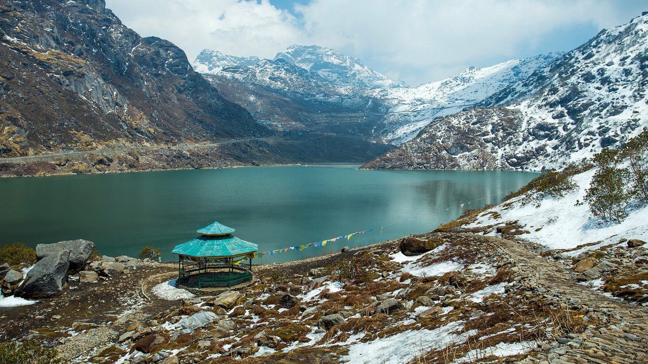 Tsangmo Lake in Sikkim India