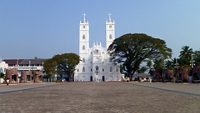 view of vallarpadam church; Shutterstock ID 1344631022; purchase_order: -; job: -; client: -; other: -