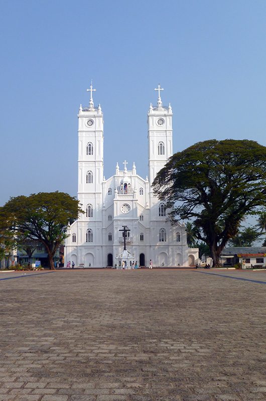 view of vallarpadam church; Shutterstock ID 1344631022; purchase_order: -; job: -; client: -; other: -