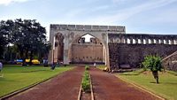 Gagan Mahal Palace in Bijapur , Karnataka, India