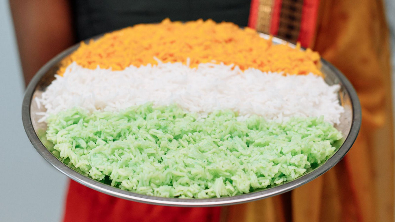 Tricolour Food