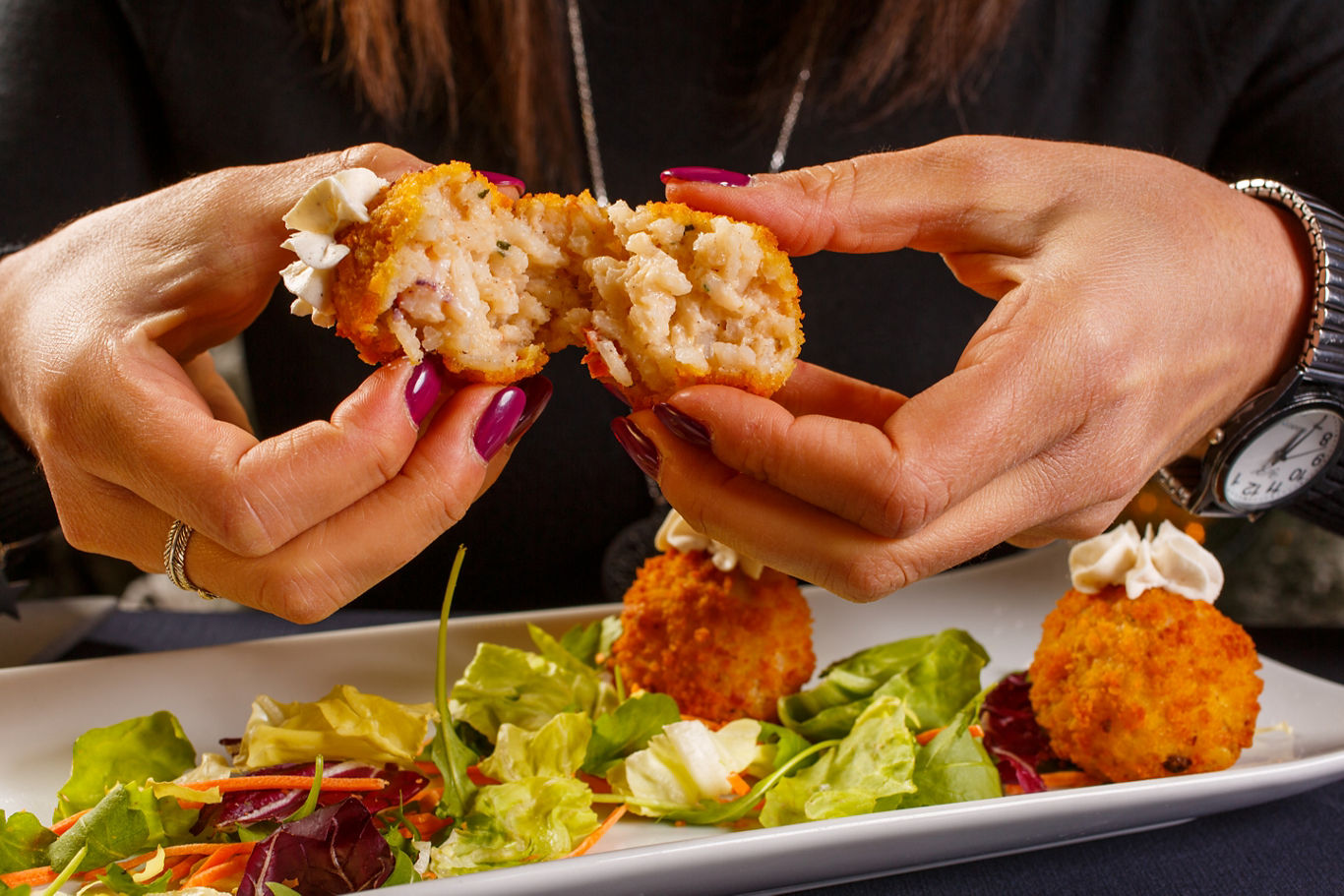 Italian arancini