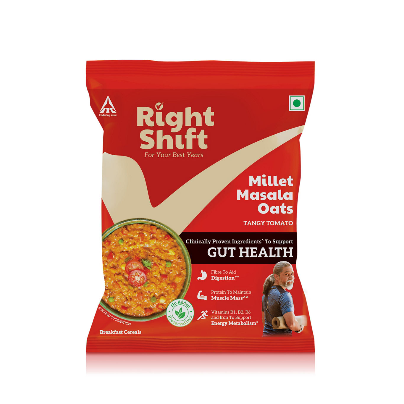 Right Shift - Millet Masala Oats Tangy Tomato 40g