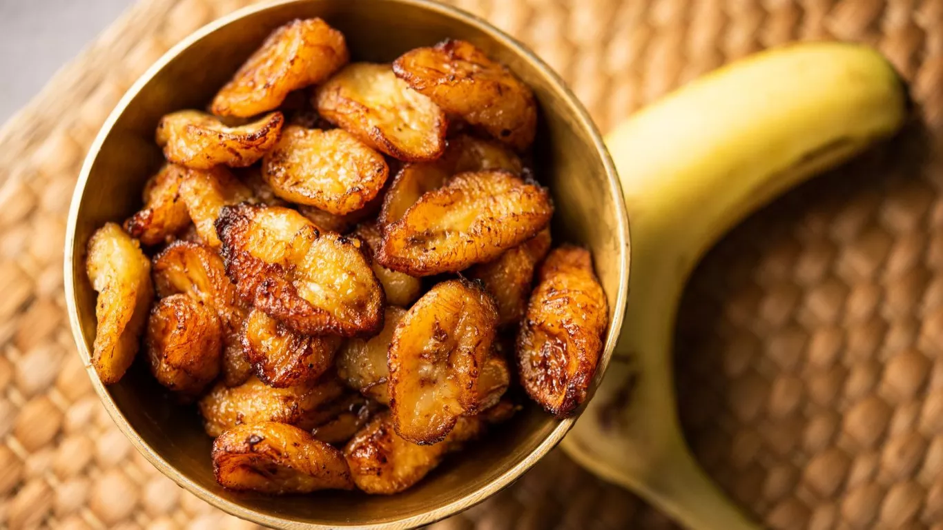 Crispy Sweet Banana Chips