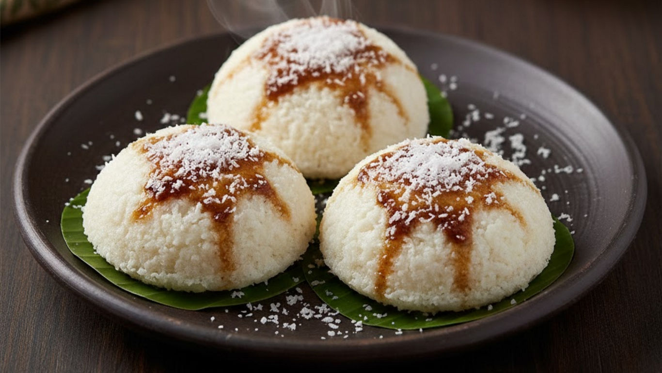 vapa pitha ~Bhapa Pitha~ Recipe: A Winter Special Rice Cake with Jaggery