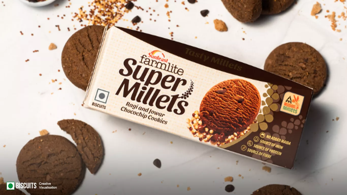 Sunfeast farmlite oats and almonds cookies