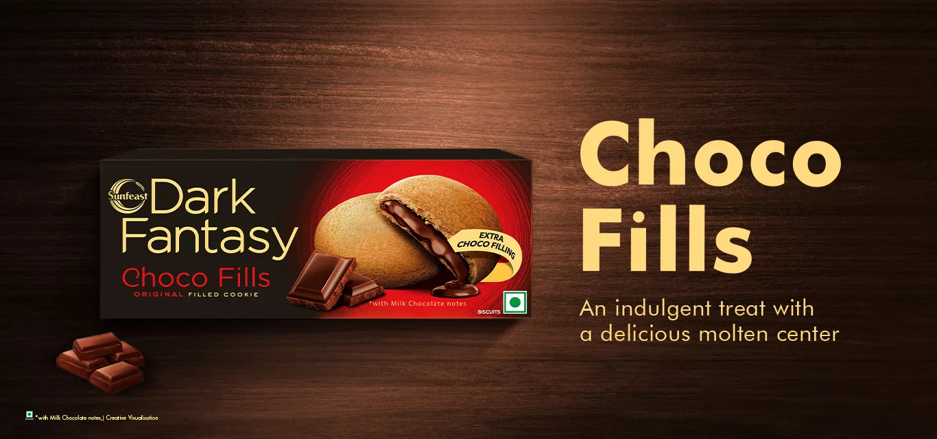 Dark Fantasy choco fills orignal filled cookie