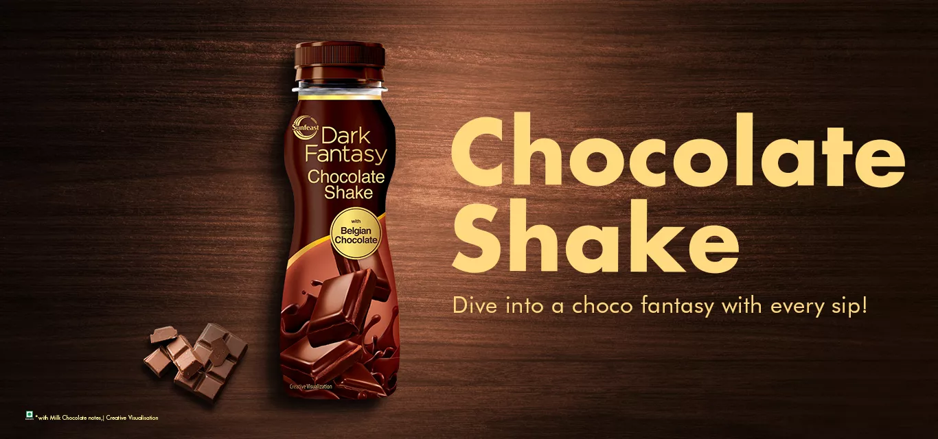 Dark Fantasy Chocolate Shake with Belgium Chocolate