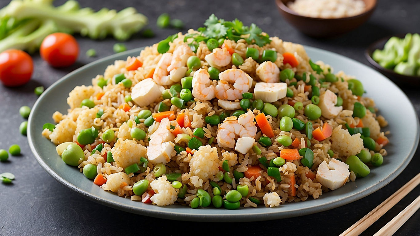 Edamame Pulao