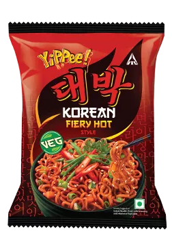 Yippee Korean Noodles Fiery Hot