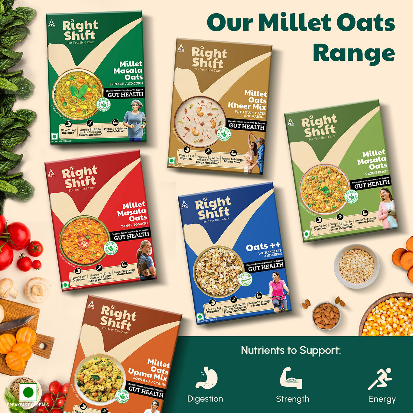 Right Shift - Millet Oats