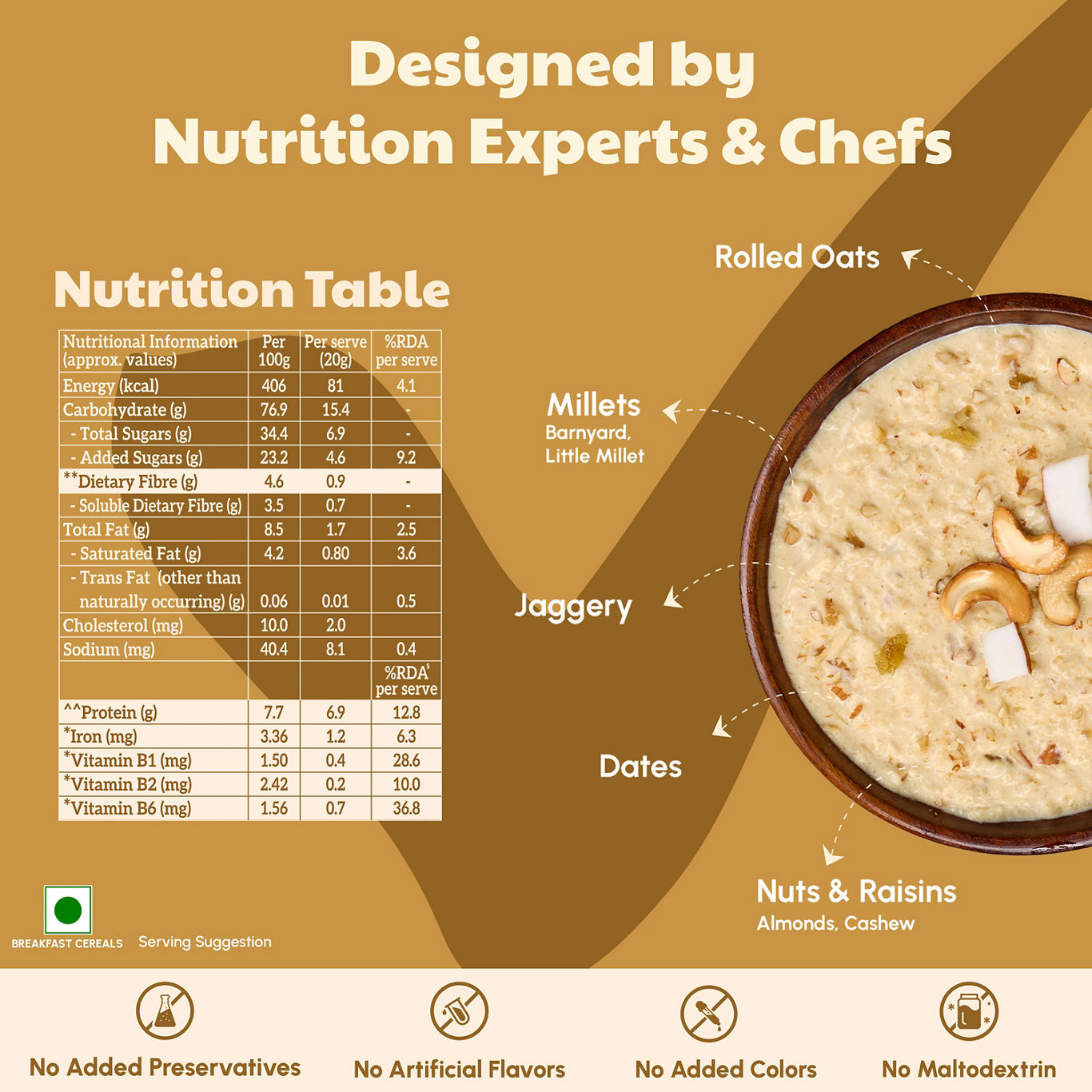Right Sjhift - Millet Oats Kheer Mix 240g 