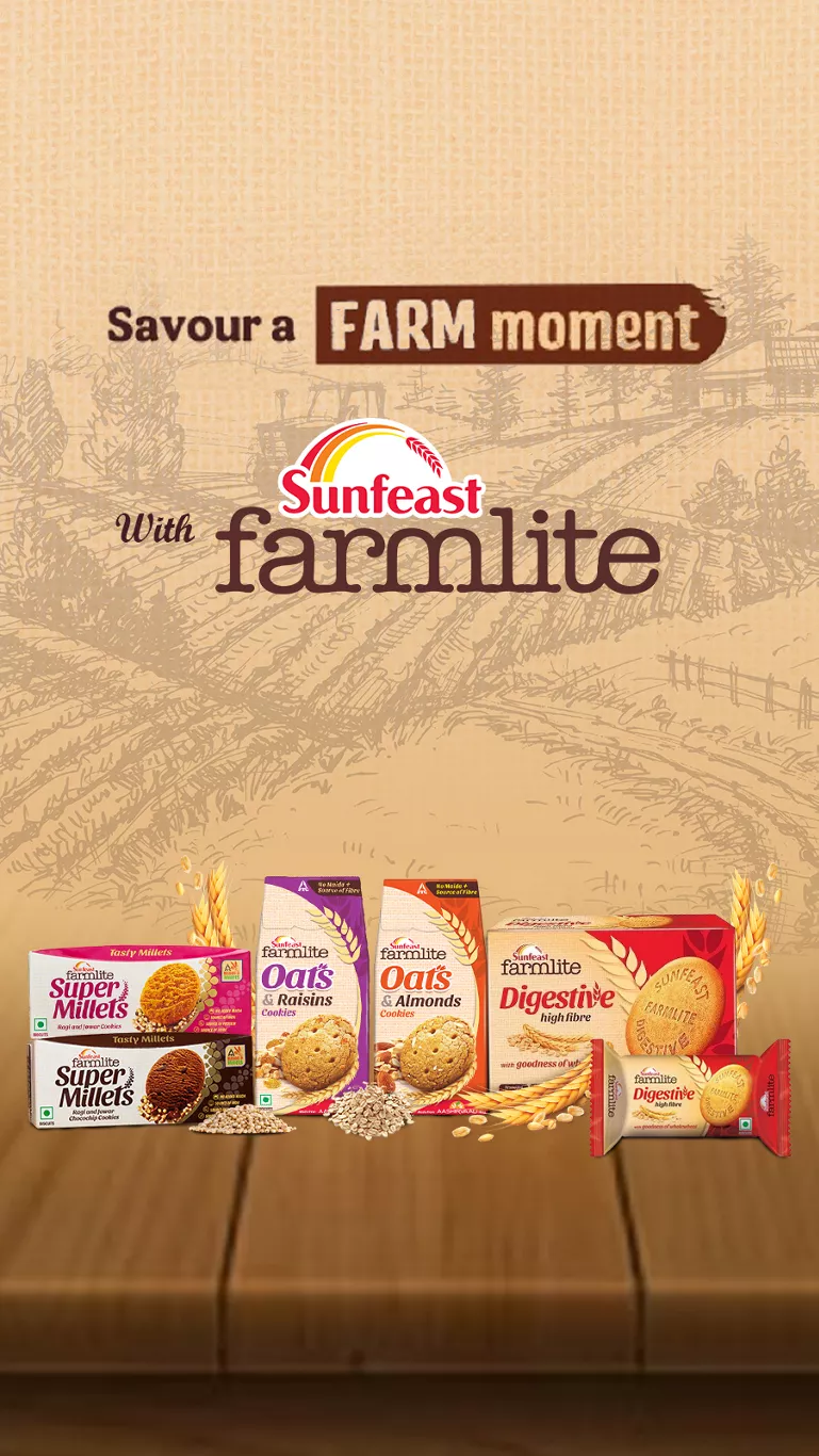 Sunfeast Farmlite premium cookies and Biscuits