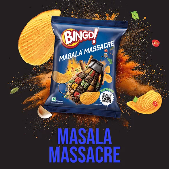 Bingo! Masala Potato Chips - Bingo! Snacks