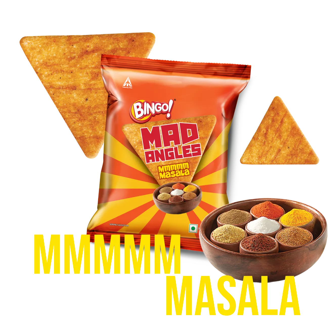 Mad Angle  Mmmm Masala - Bingo Snacks