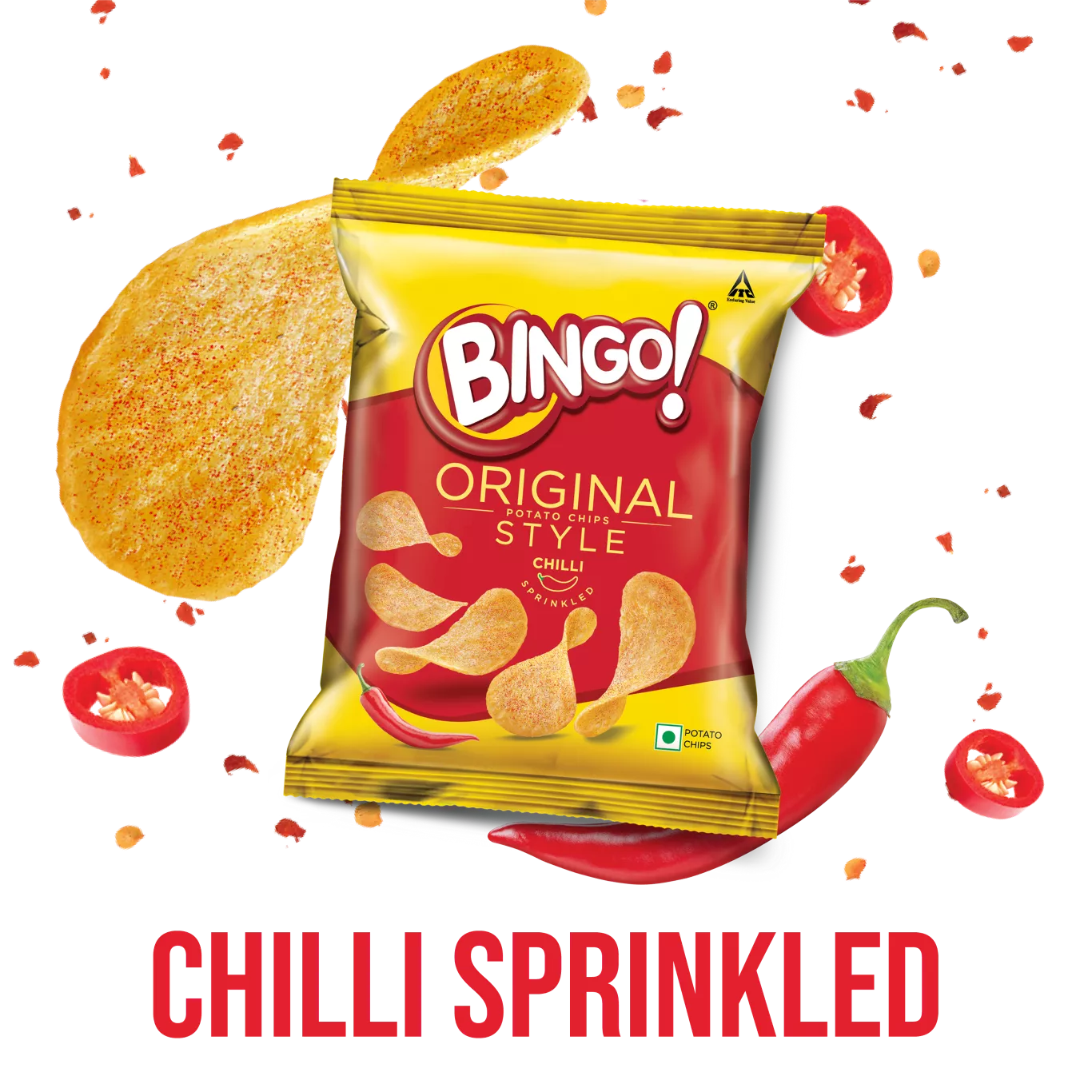 Original Style Chilli Sprinkled - Bingo Snacks