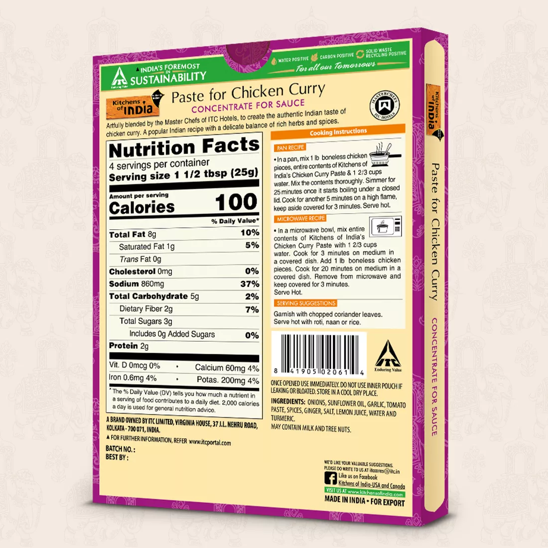 Paste for Chicken Curry