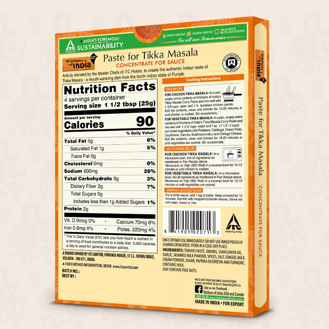 Paste for Tikka Masala