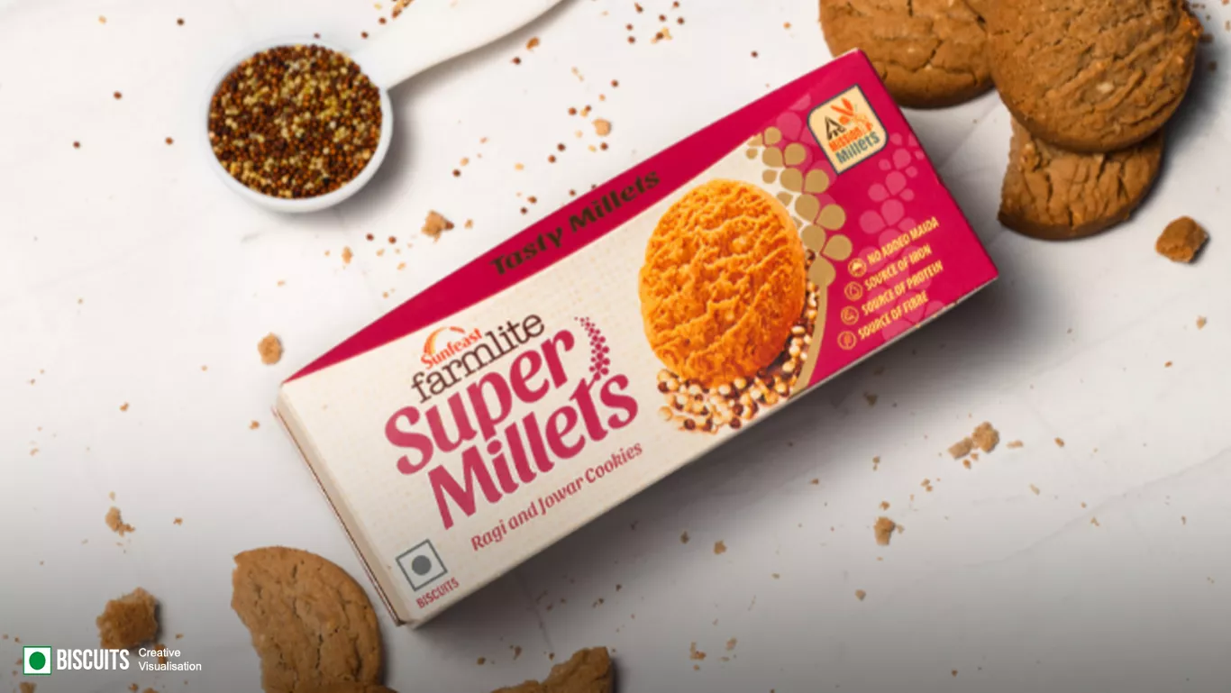 Super millet ragi and jowar cookies