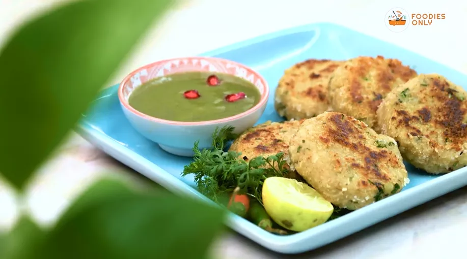 Sweet Potato Oats Tikki Recipe | FoodiesOnly