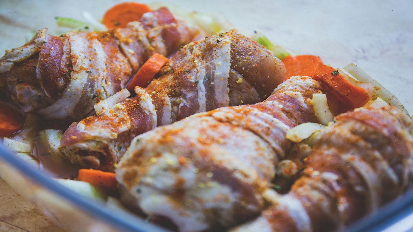 Step 2 of instant marination