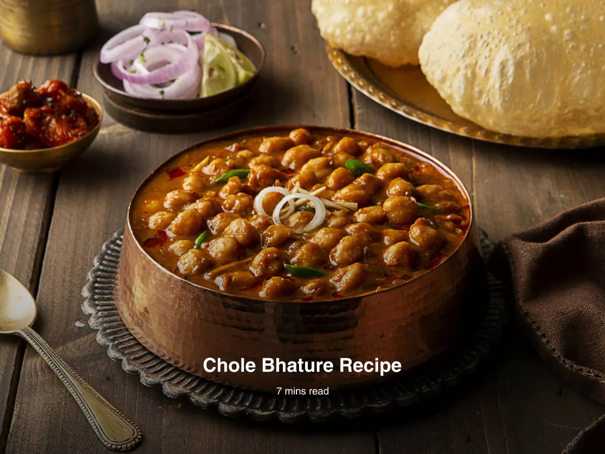 Chole Bhature Recipe - Sunrise Spices