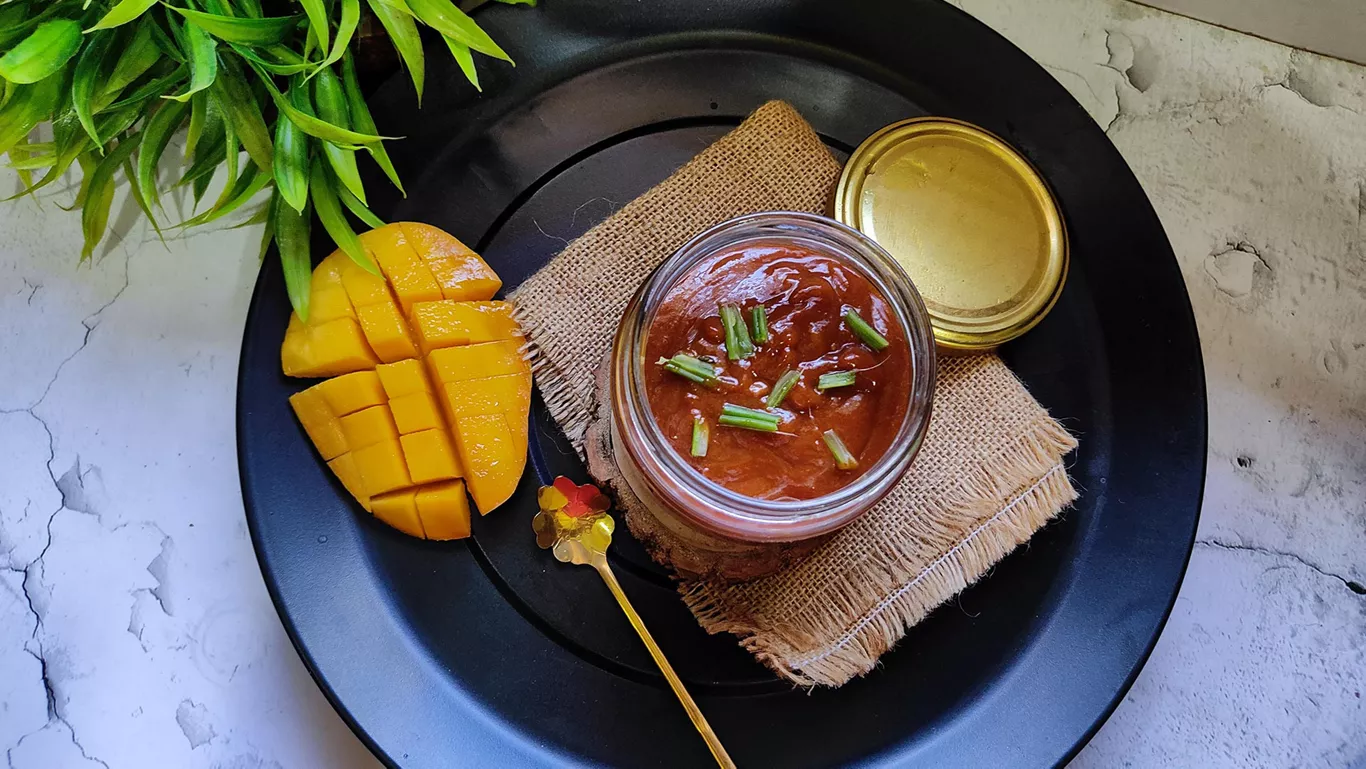 Mango Barbecue Sauce - Homemade BBQ Sauce Recipe | Foodies Only