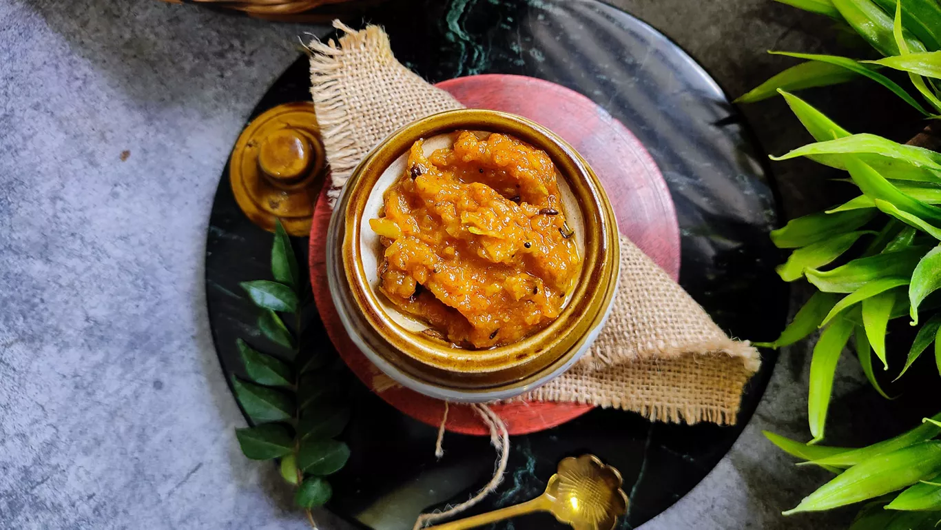 Magaya Pachadi: Spicy Mango Chutney Perfect for Rice | FoodiesOnly
