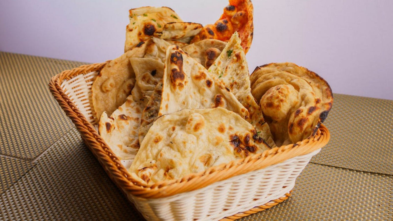 Traditional Indian Breads Made With Different Atta Types