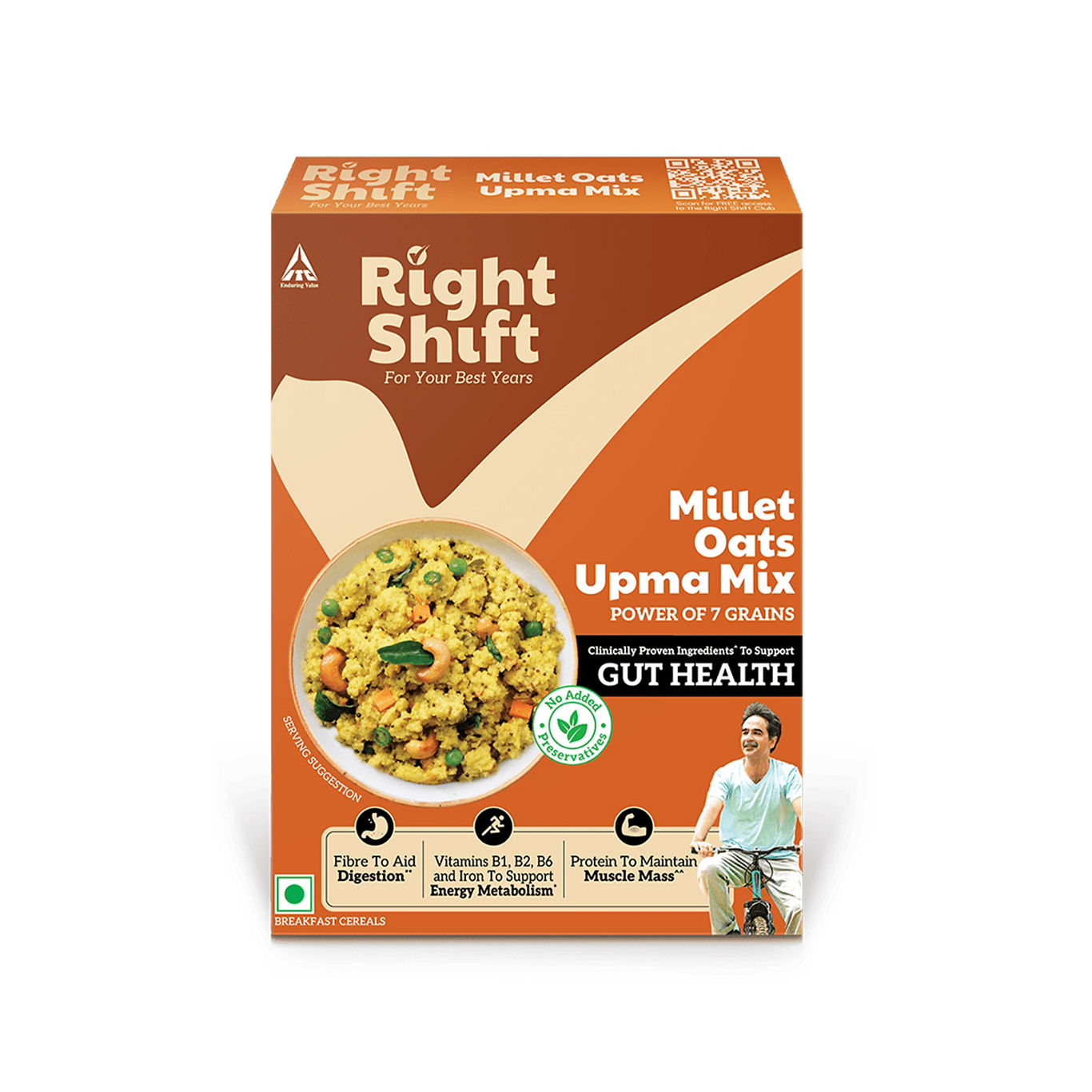 Right Shift -  Millet Oats Upma Mix 240gm