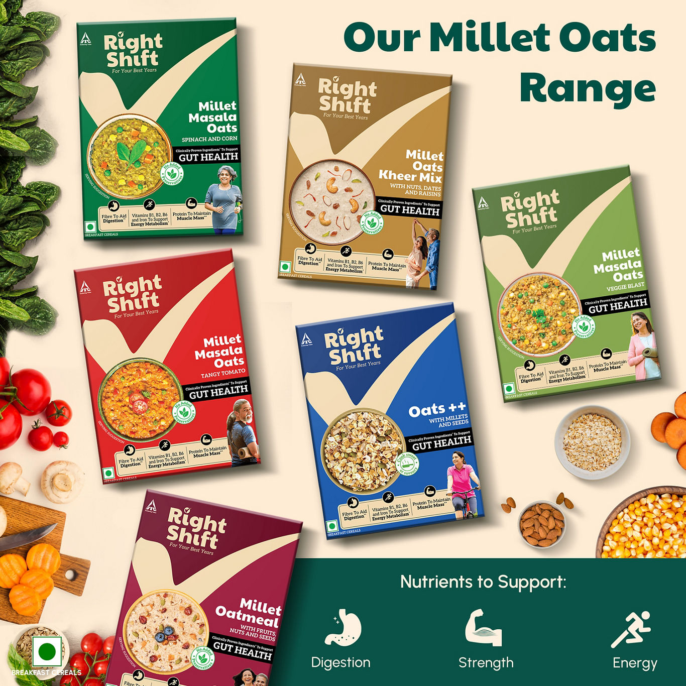 Right Shift - Millet Oats Upma Mix