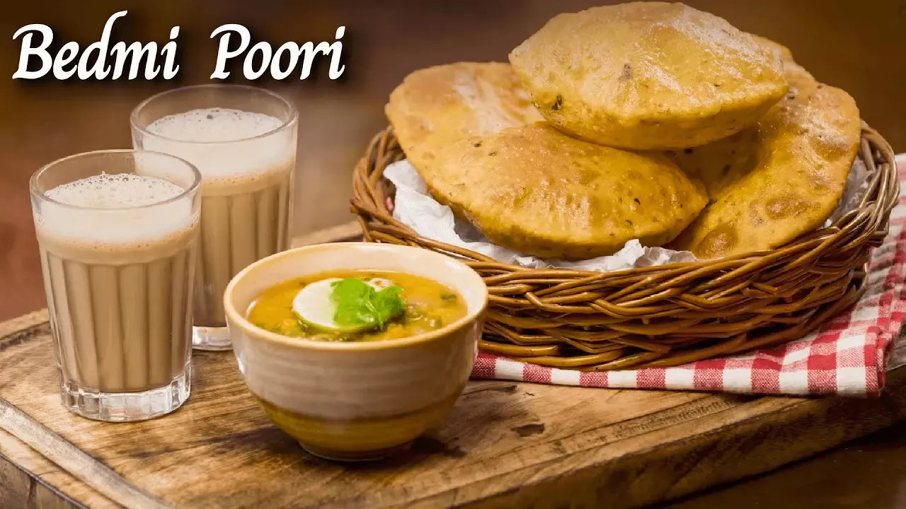 How to Make Perfect Bedmi Puri Recipe: North Indian Fried Bread Recipe ...
